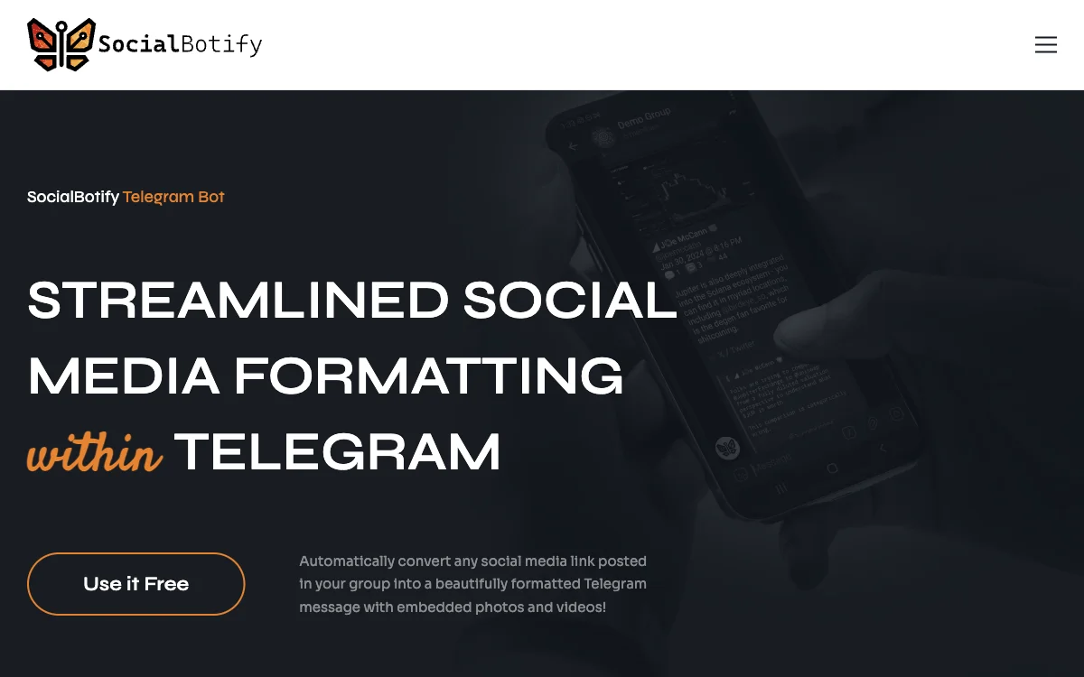 SocialBotify Telegram Bot: تسهيل التنسيق والتبادل في وسائل التواصل الاجتماعي على Telegram