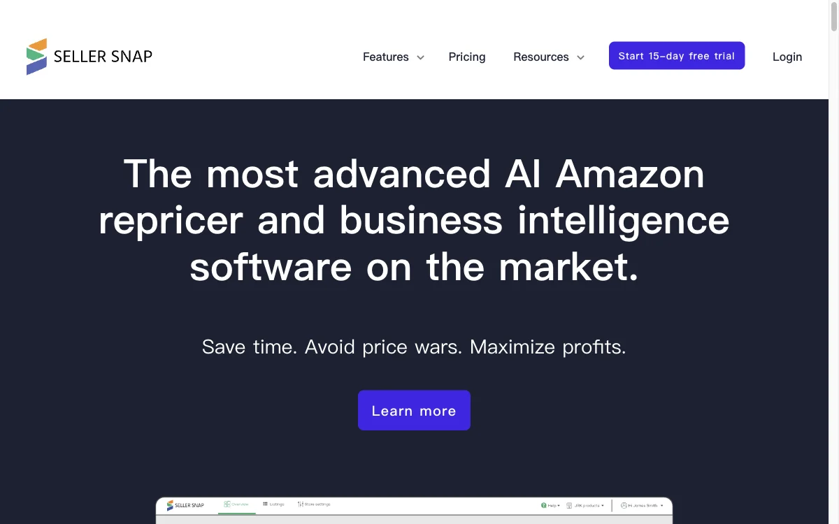 Seller Snap's AI Amazon Repricer: Maximize Profits and Save Time