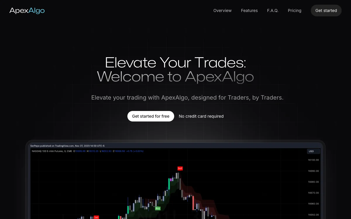 ApexAlgo - تعزيز تجربة التداول الخاصة بك