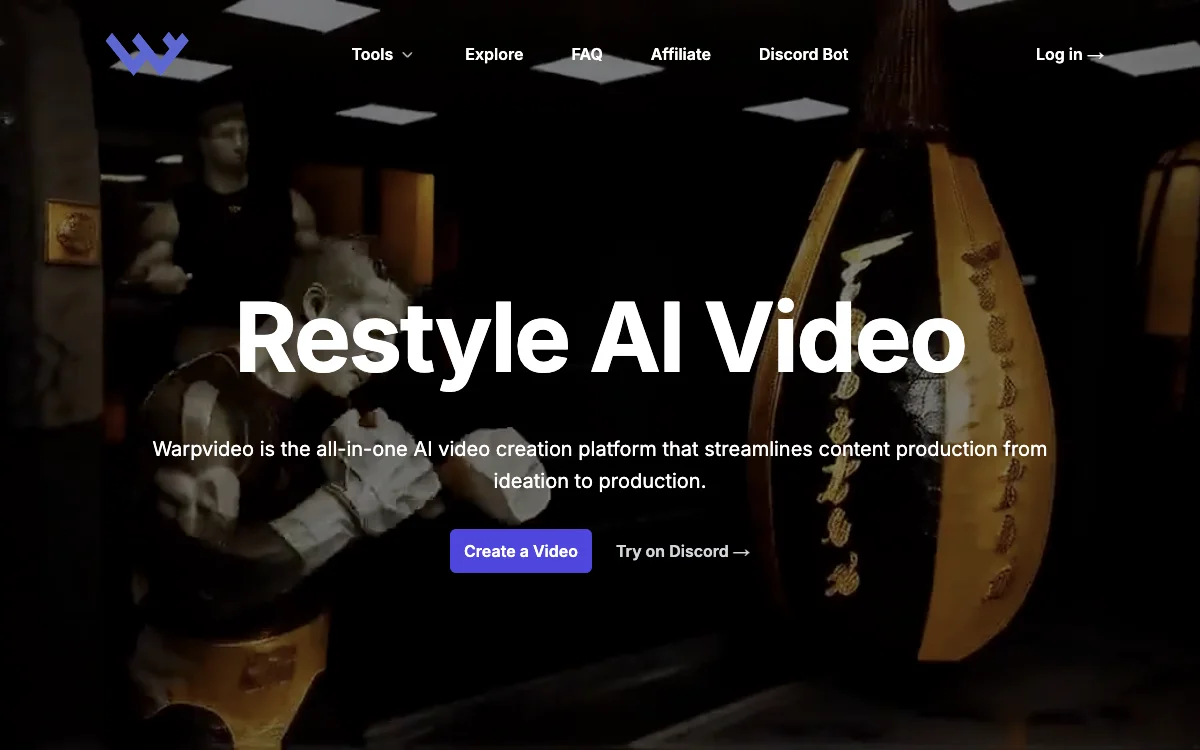 Warpvideo AI: Transform Your Videos with AI