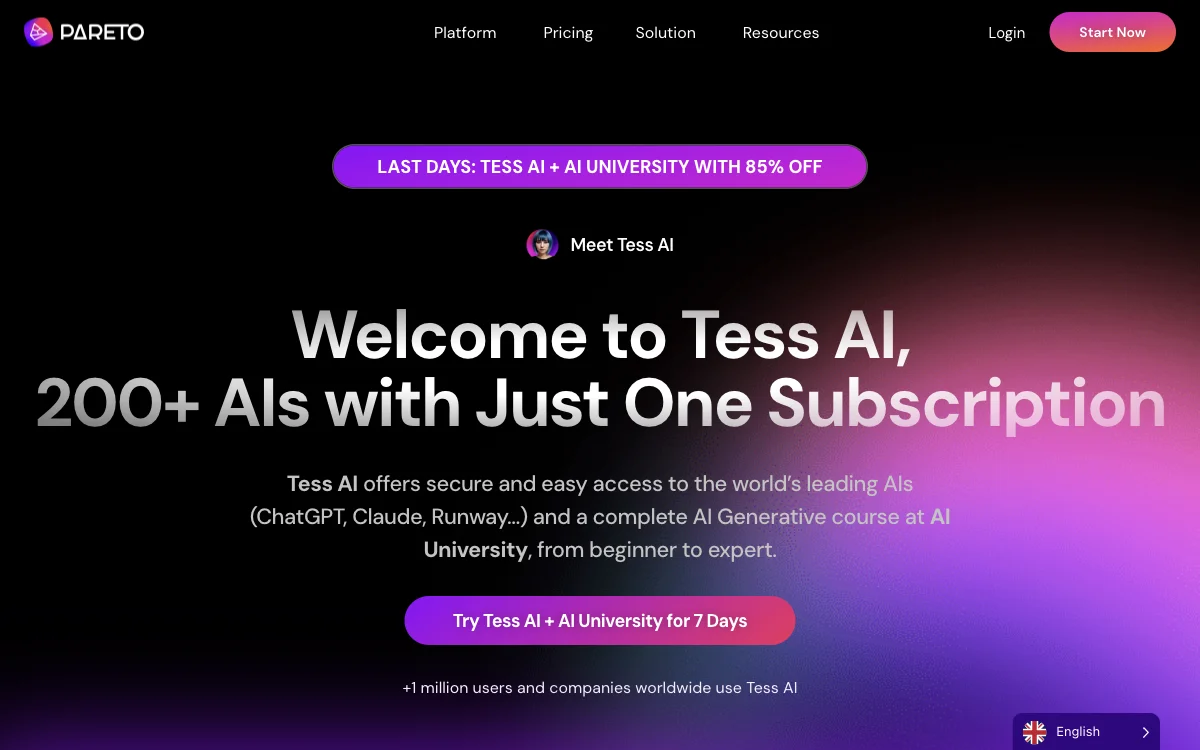 Tess AI: Leading Global AI Platform for Companies