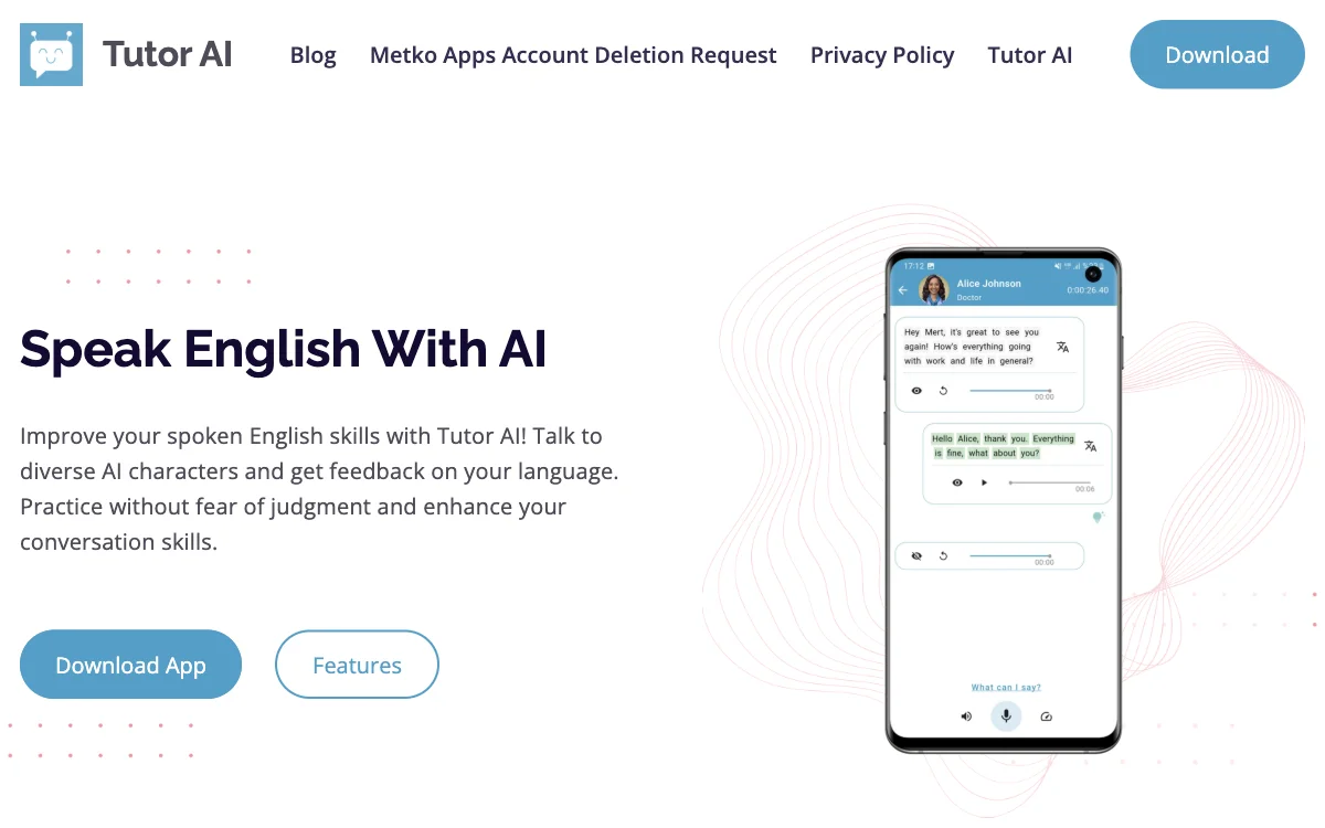 Прокачайте разговорный английский с Tutor AI