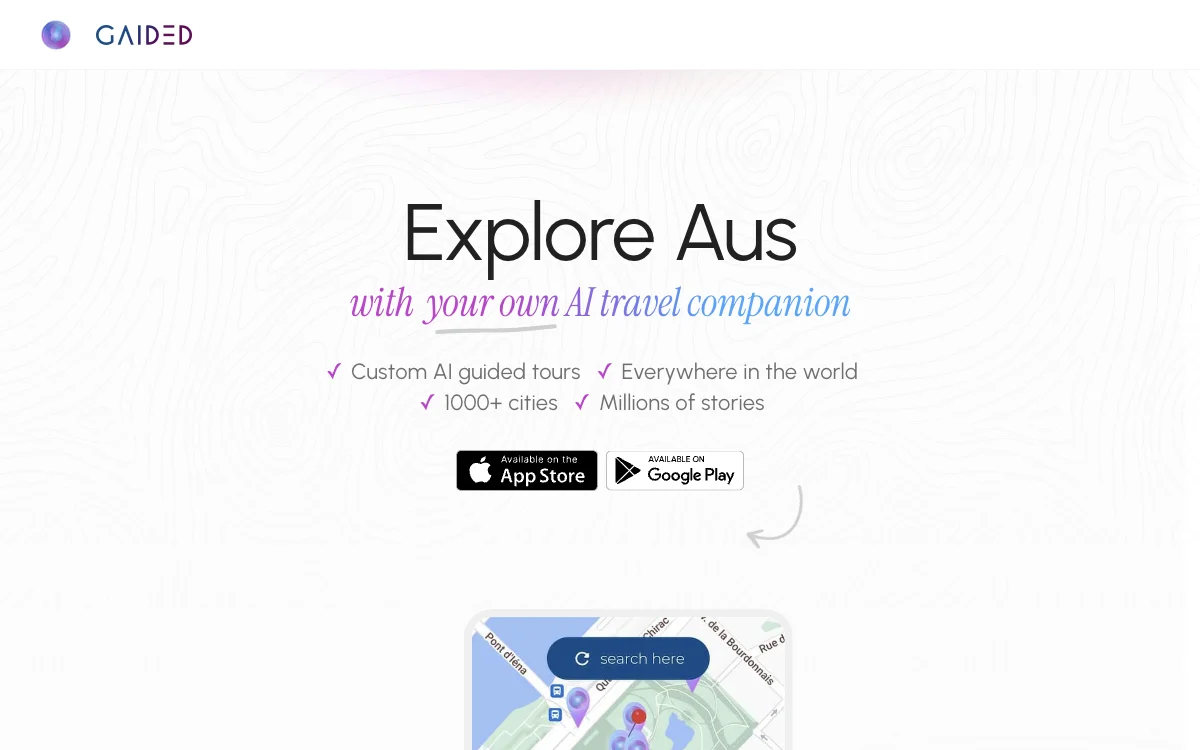 Gaided – 您的 AI 旅行伴侣，探索世界的智能选择