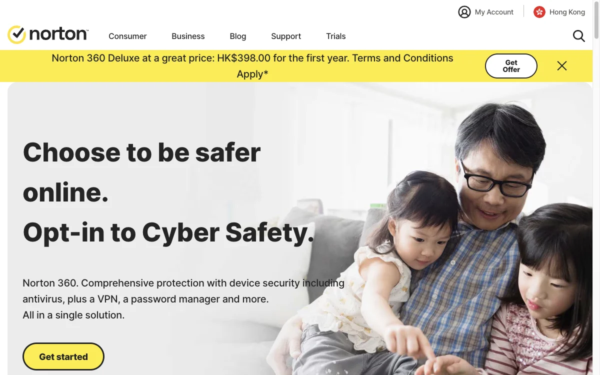 Norton AntiVirus Plus: ป้องกันไวรัสและมัลแวร์สำหรับ PC หรือ Mac® พร้อมความปลอดภัยและเงินคืนภายใน 60 วัน