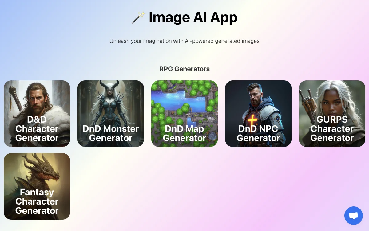 Image AI Generator - 释放你的想象力，创造独特图像