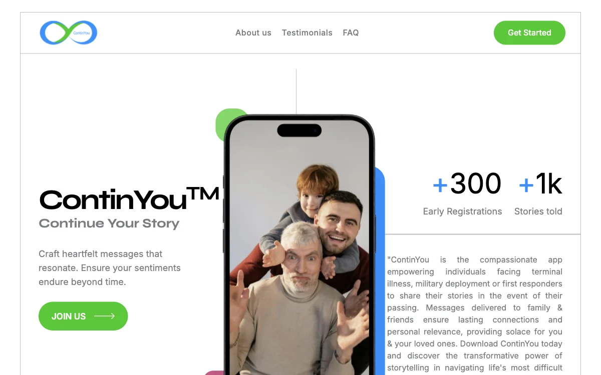 ContinYou: Empowering Storytelling with AI