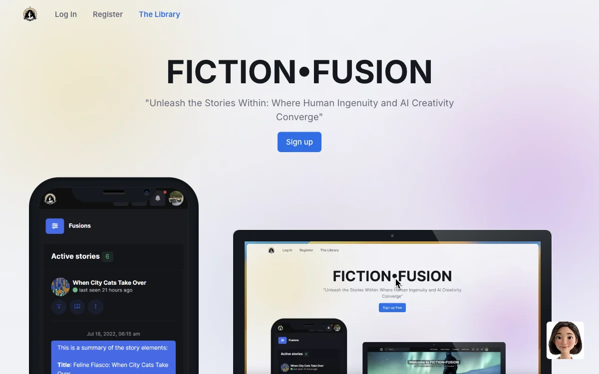 FICTION•FUSION：开启人类智慧与AI创造力融合，解锁无限叙事可能