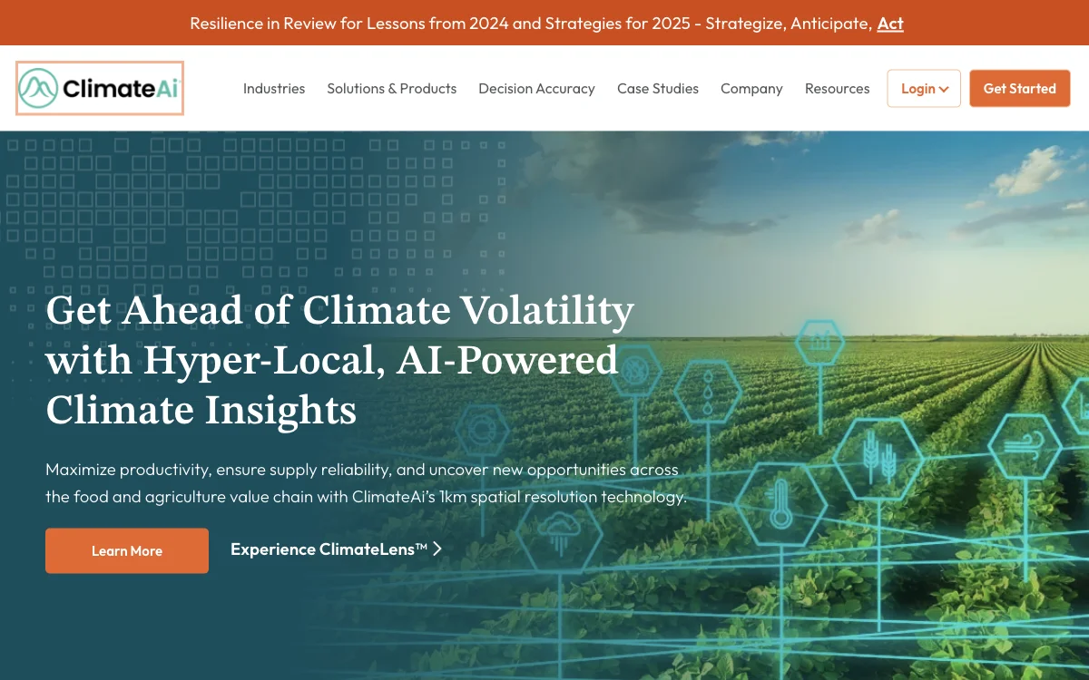 ClimateAi: Minimize Climate Risk and Maximize Opportunities