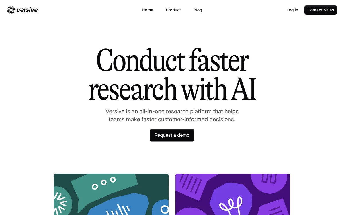 Versive: The AI-Powered Research Platform for Faster Decisions