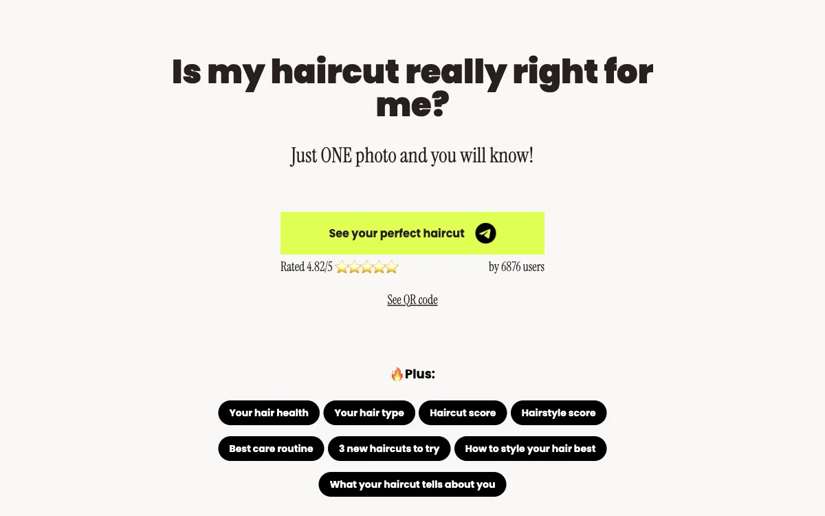 FireHaircutBot: AI-Powered Haircut and Style Recommendations