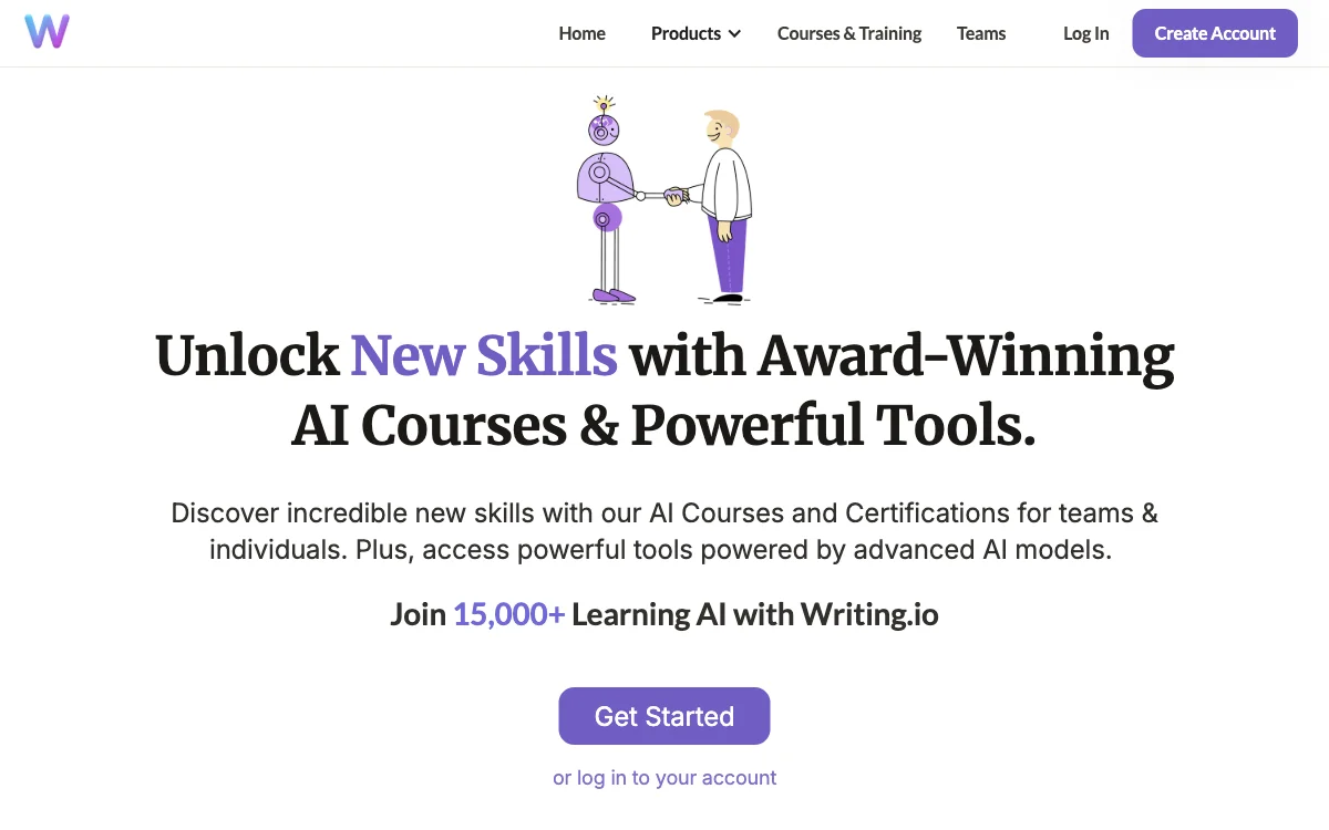 Writing.io：助力AI教育与学习，解锁新技能的首选平台
