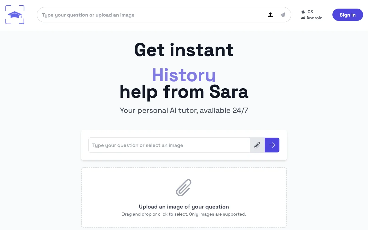 Sara - Revolutionizing Learning with AI Tutoring & Exam Planning