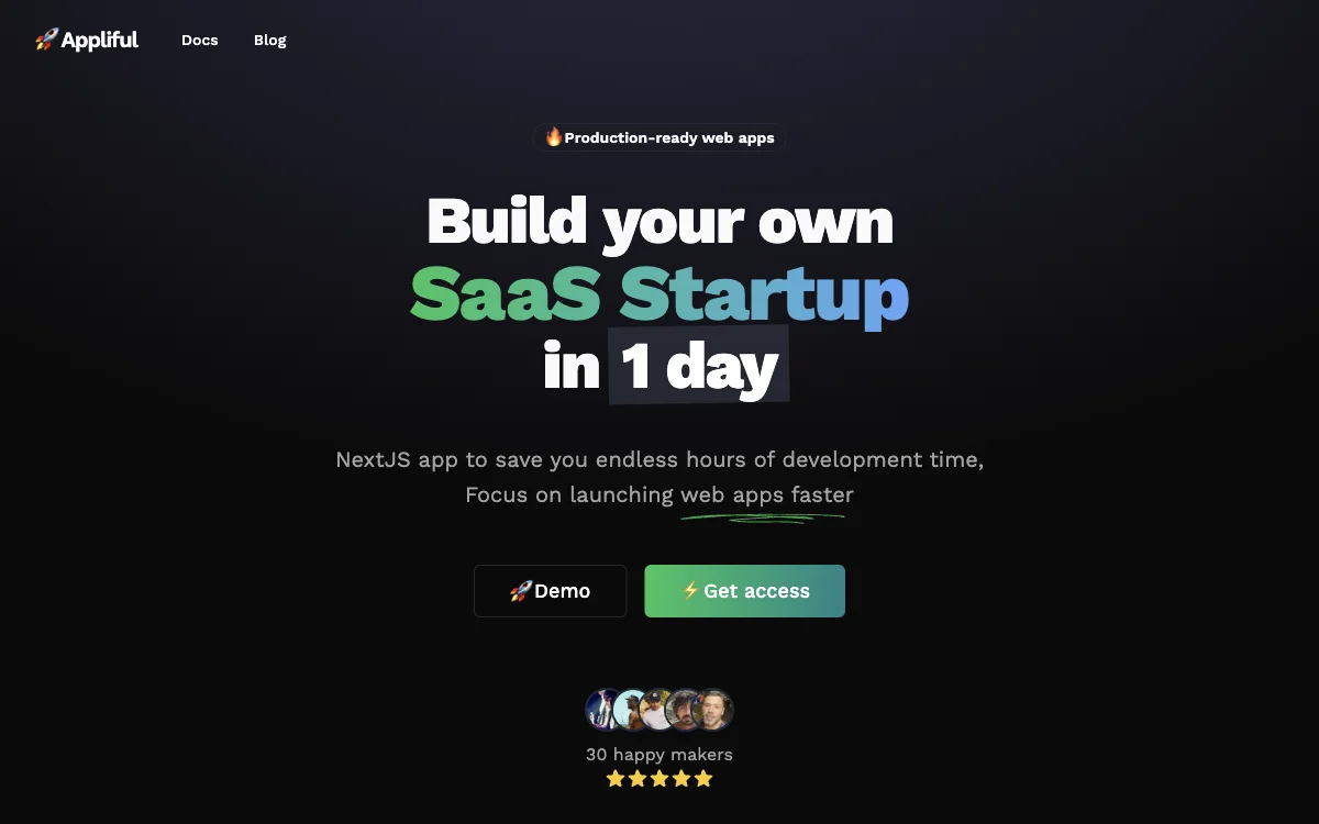 Build Your Dream Web App with Appliful - Save Time and Launch Faster