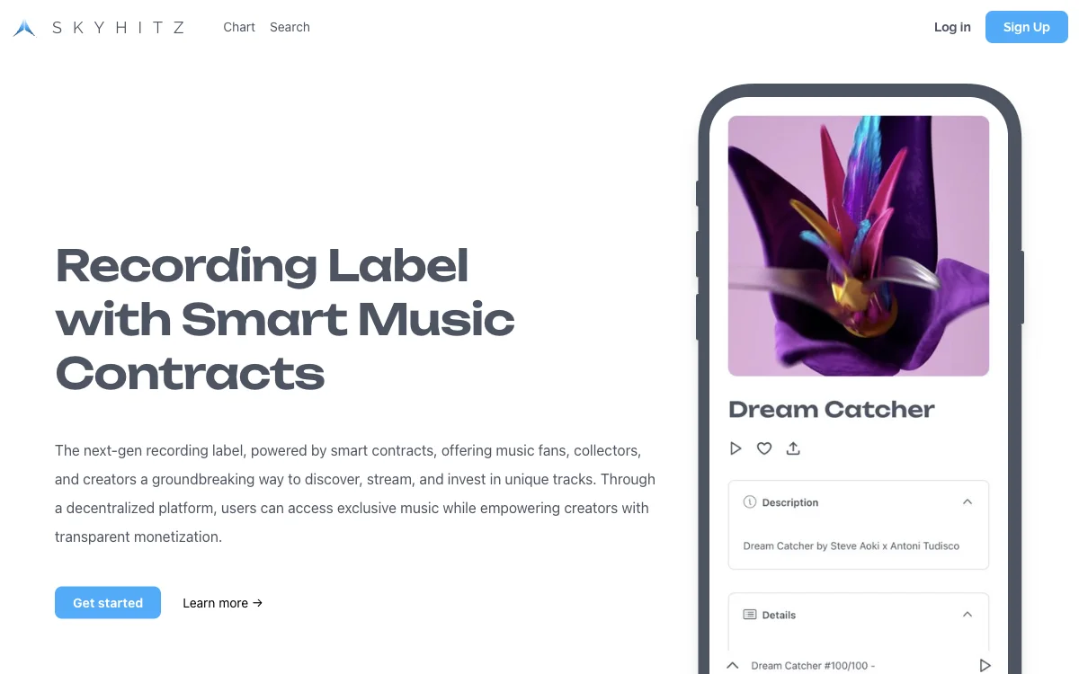 Skyhitz: Empowering Music Fans and Creators with AI and Blockchain