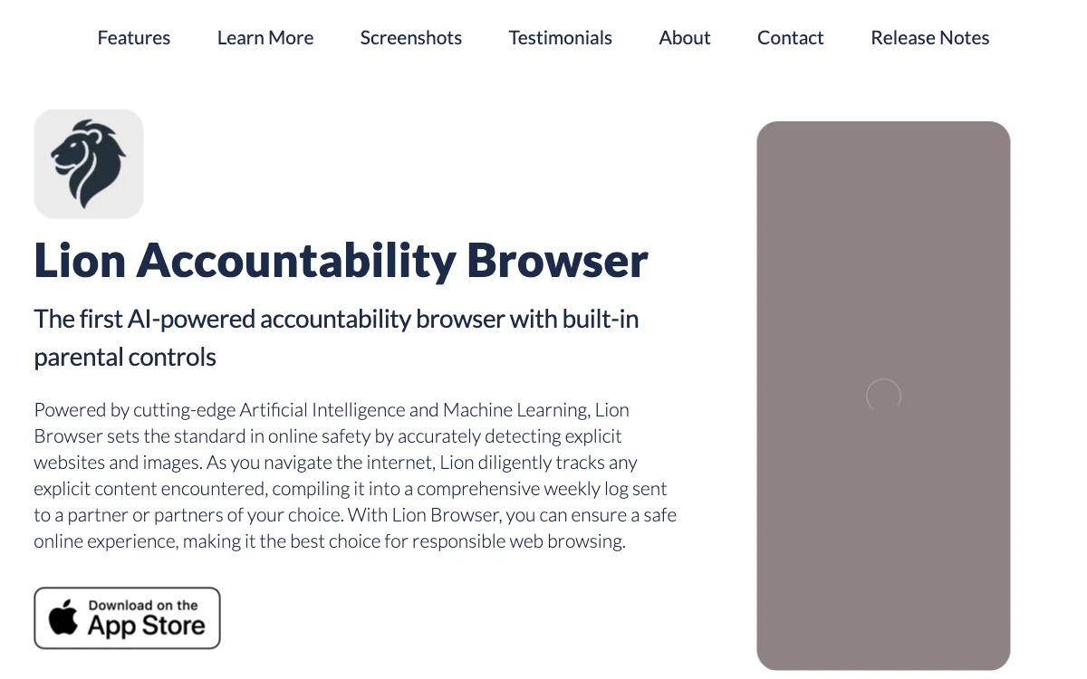 Lion Accountability Browser: Your AI-Powered Guardian for Safe Online Browsing