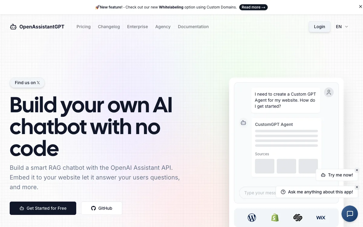 OpenAssistantGPT: Build Your AI Chatbot with Ease and Power