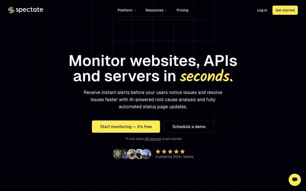 Spectate: AI-Powered Monitoring for Seamless Digital Operations