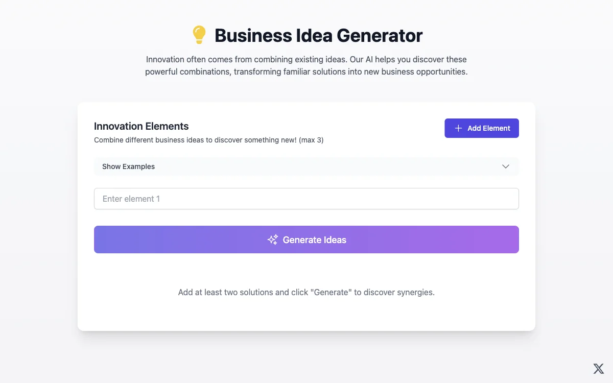 Business Idea Generator | AI驱动的创新工具 | Onlift