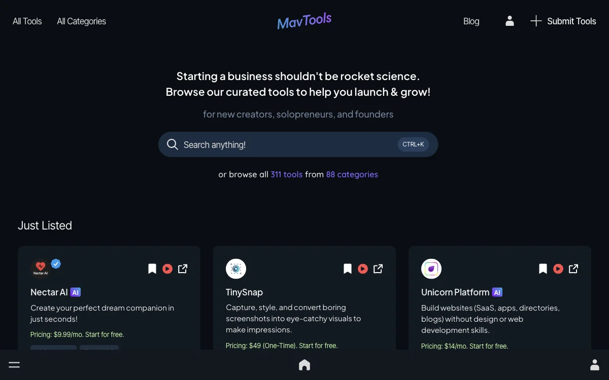 MavTools: Empowering Your Business with Diverse Tools