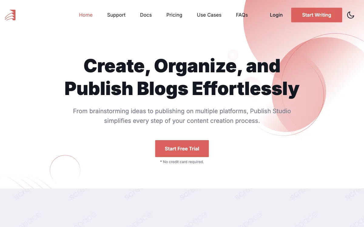 Publish Studio: Streamlining Content Creation & Publishing