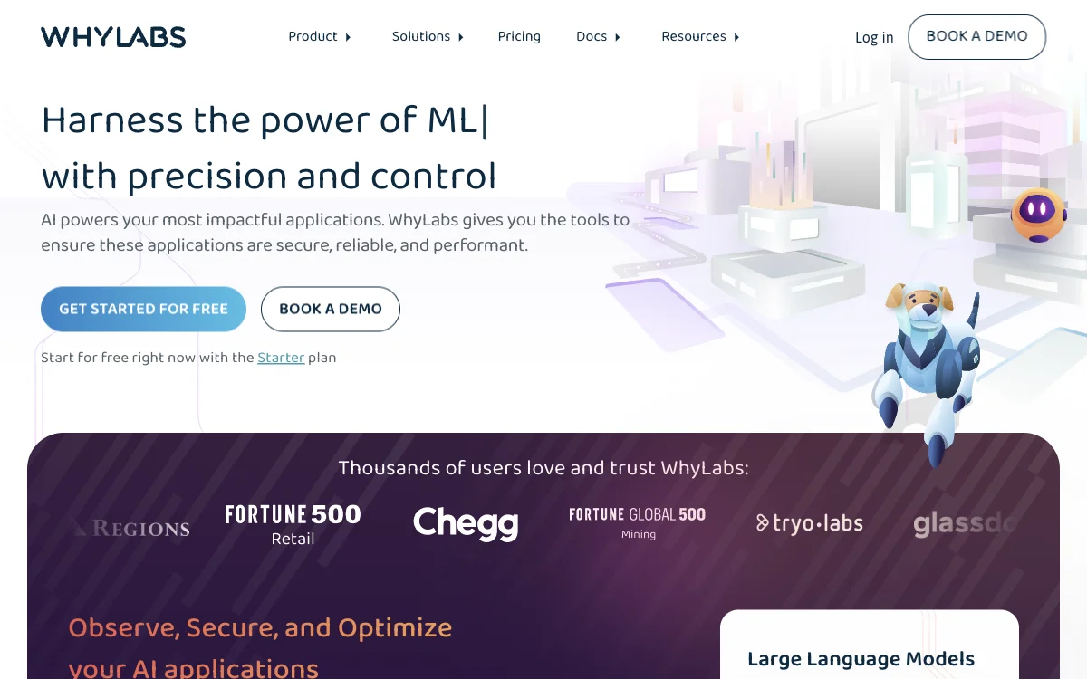 WhyLabs: Unleashing the Power of AI Observability and LLM Security