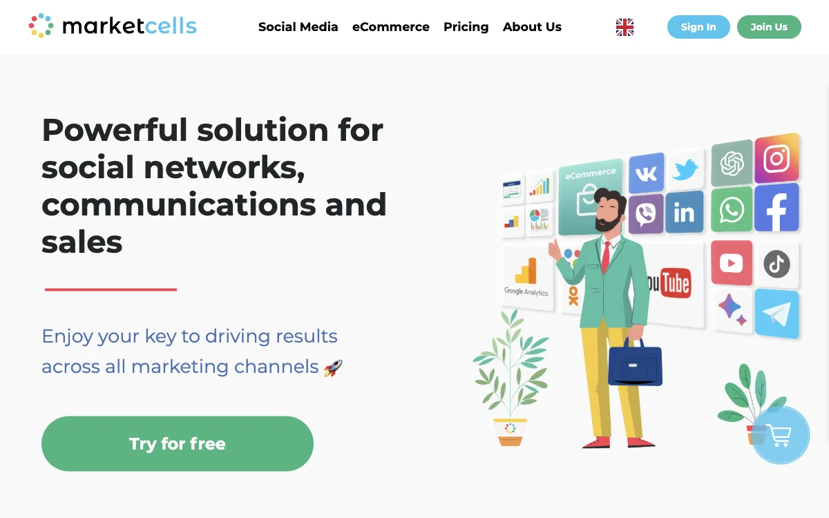 Marketcells.io: Платформа для мощного роста вашего бизнеса