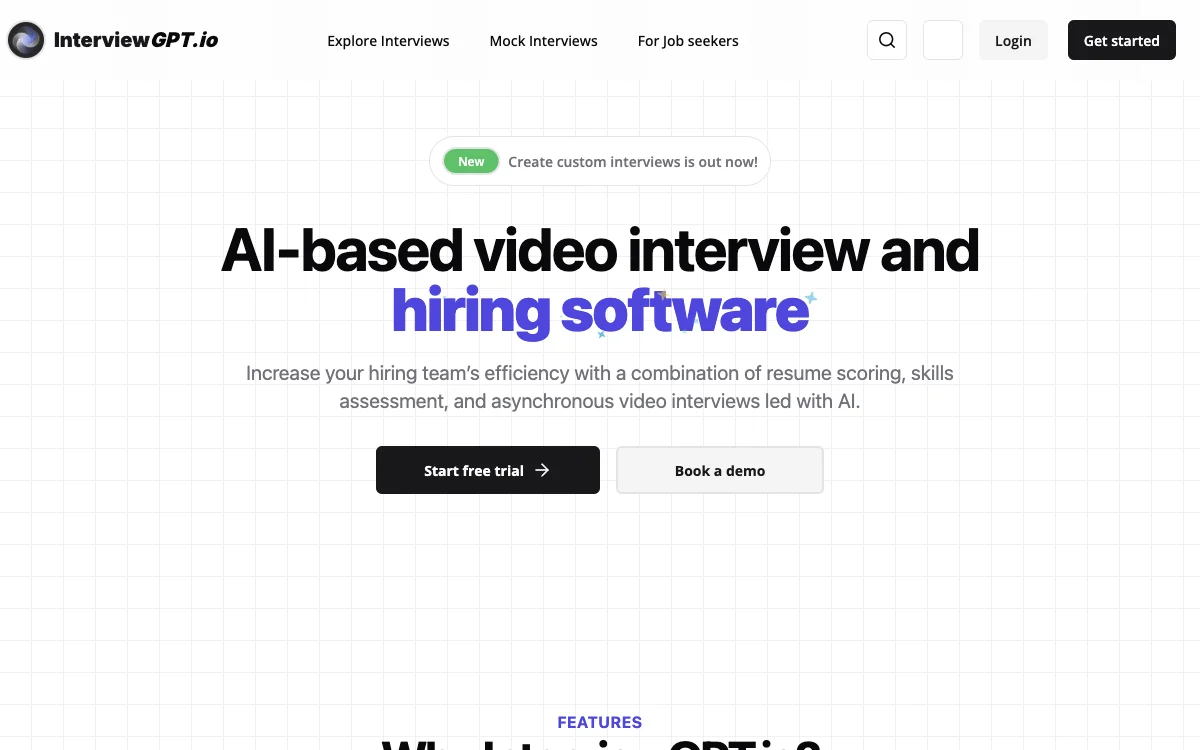 InterviewGPT.io: Streamlining Hiring with AI