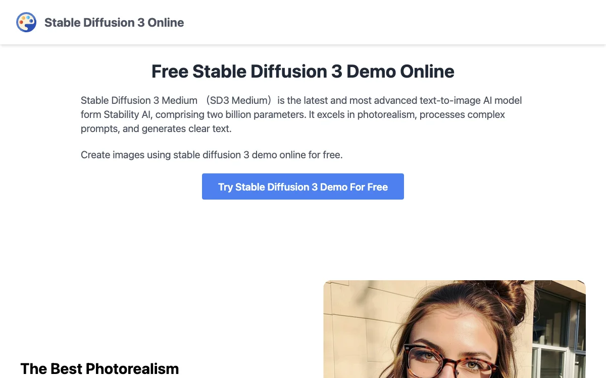 免费在线试用 Stable Diffusion 3 Medium 演示 - 最新文本到图像 AI 模型