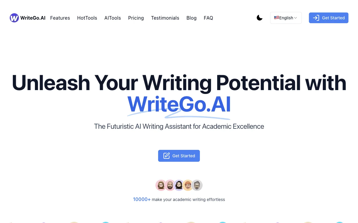 WriteGo.AI: The Ultimate AI Writing Assistant for Academic Excellence