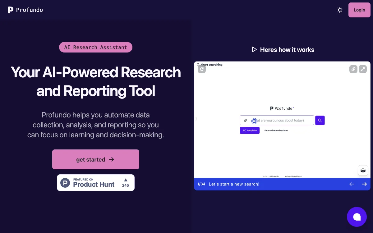 Profundo: Redefining Research with AI