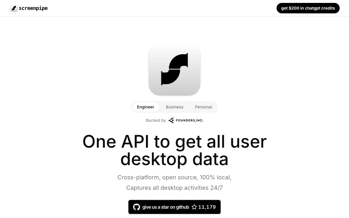 screenpipe: Unlock the Power of Desktop Data with AI