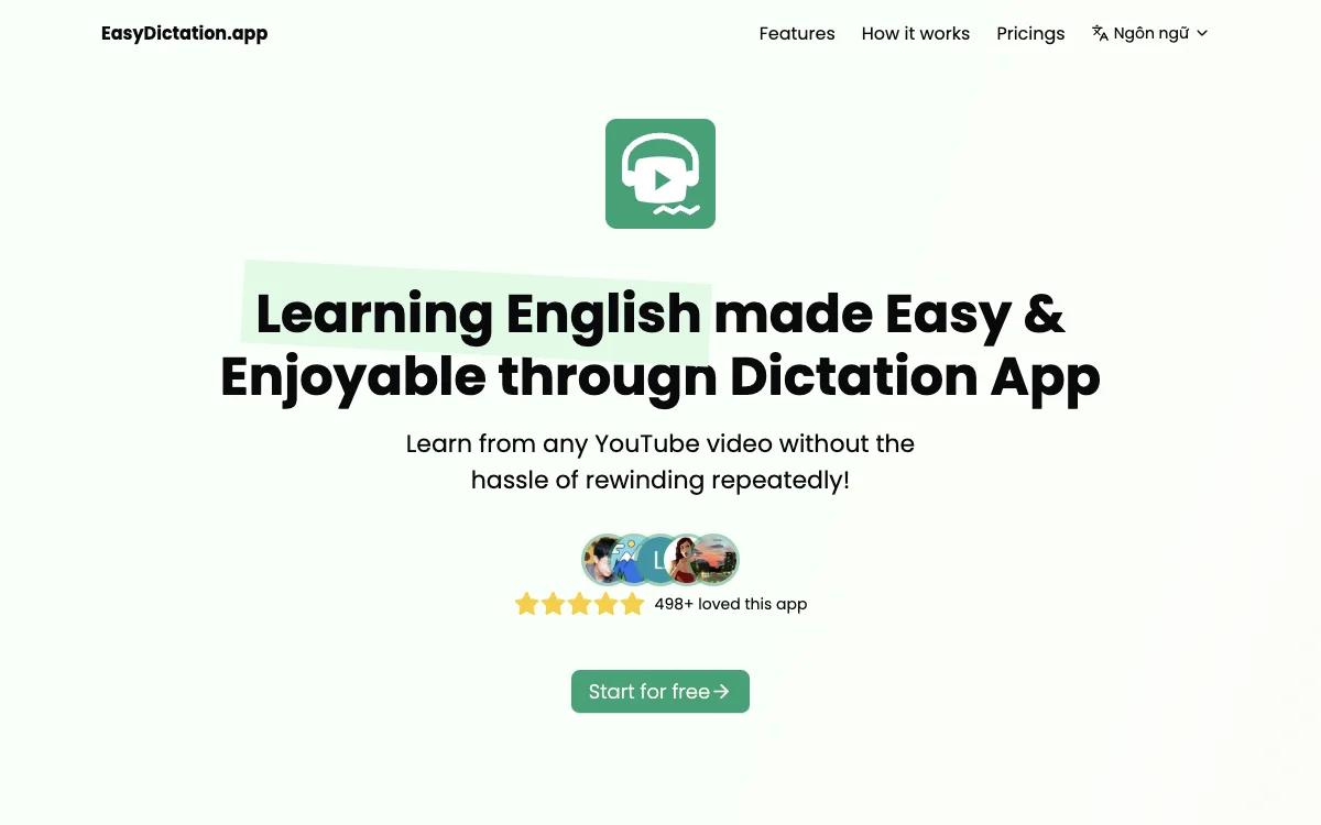 Revolutionize Your English Learning with EasyDictation.app