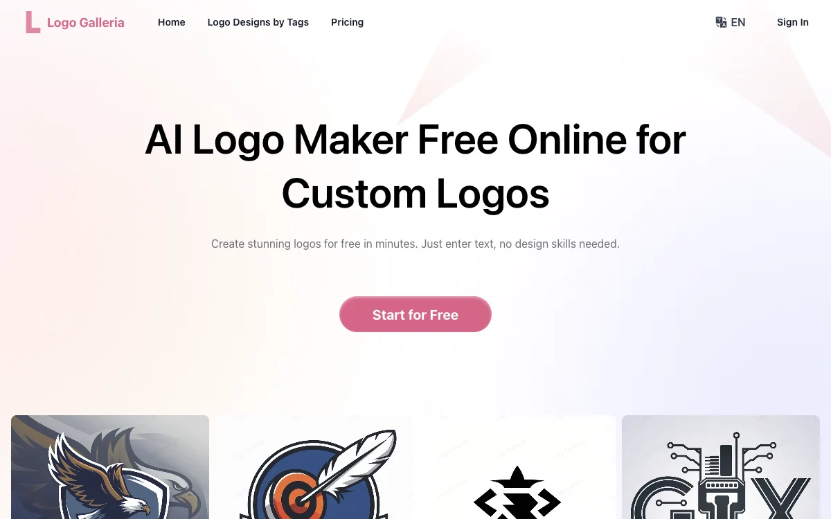 Logo Galleria: Unleash Your Brand with AI-Powered Logos