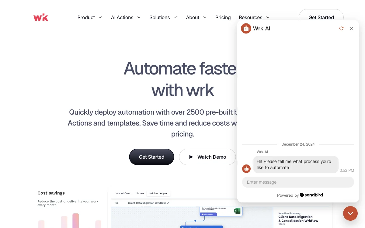 Wrk Automation Software: Streamline Your Business with AI-Powered Automation