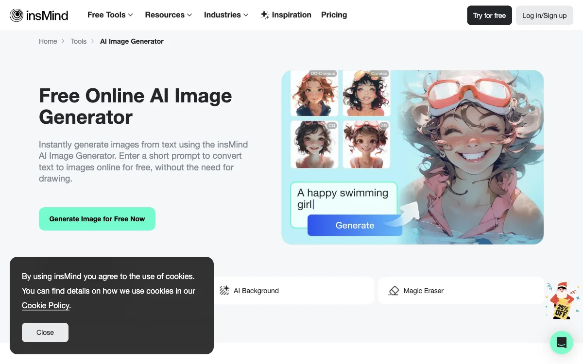 Unleash Creativity with insMind AI Image Generator