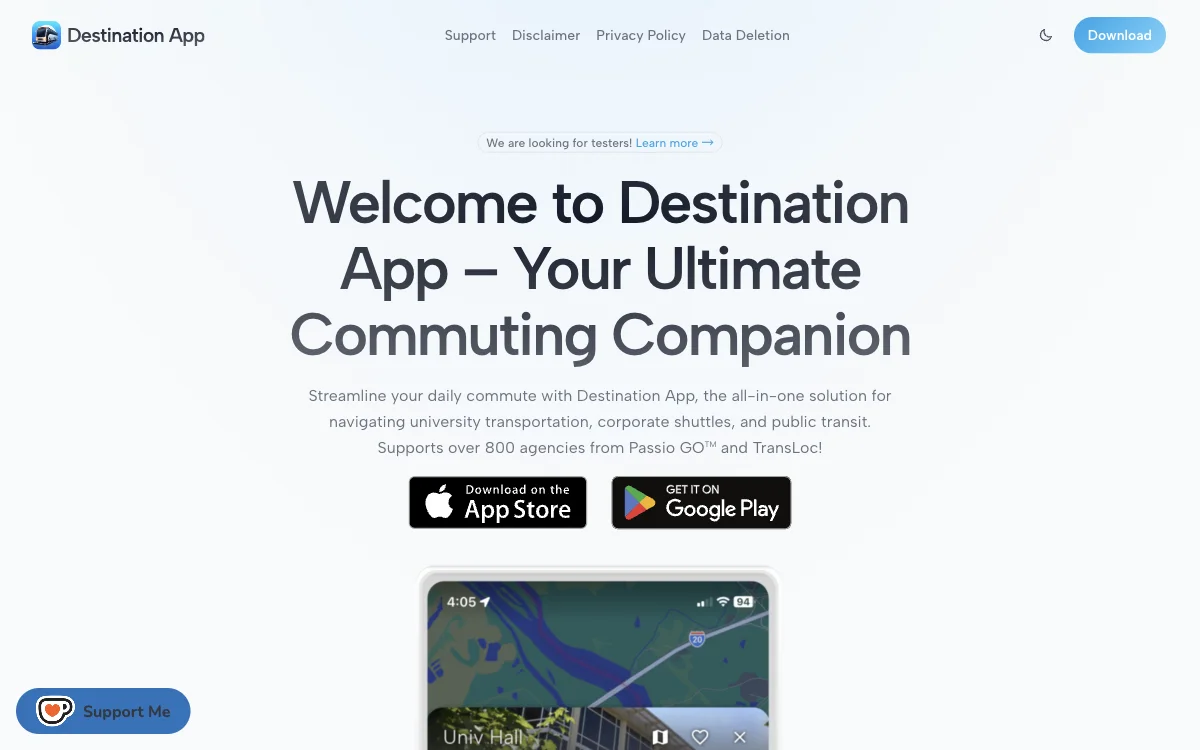 Destination App - 您的终极通勤伴侣，优化日常导航体验