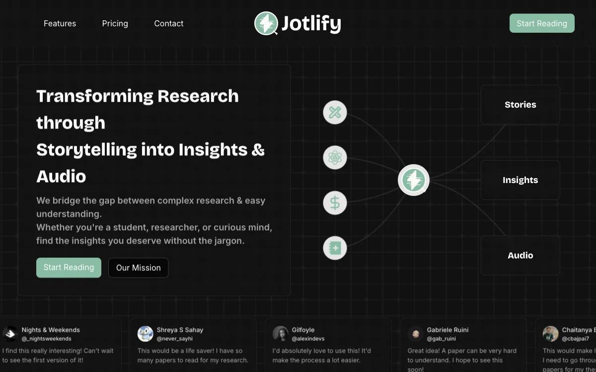 Jotlify: Simplifying Research with AI