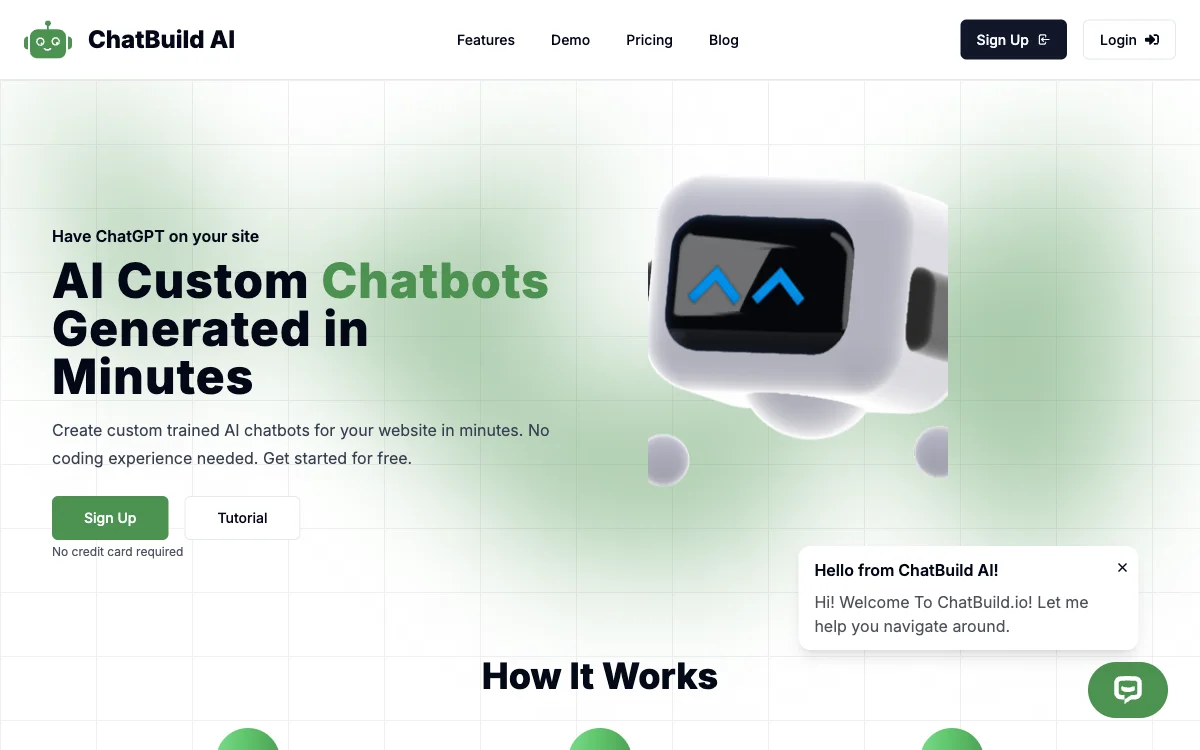 ChatBuild AI: Build Custom Chatbots for Your Website with Ease