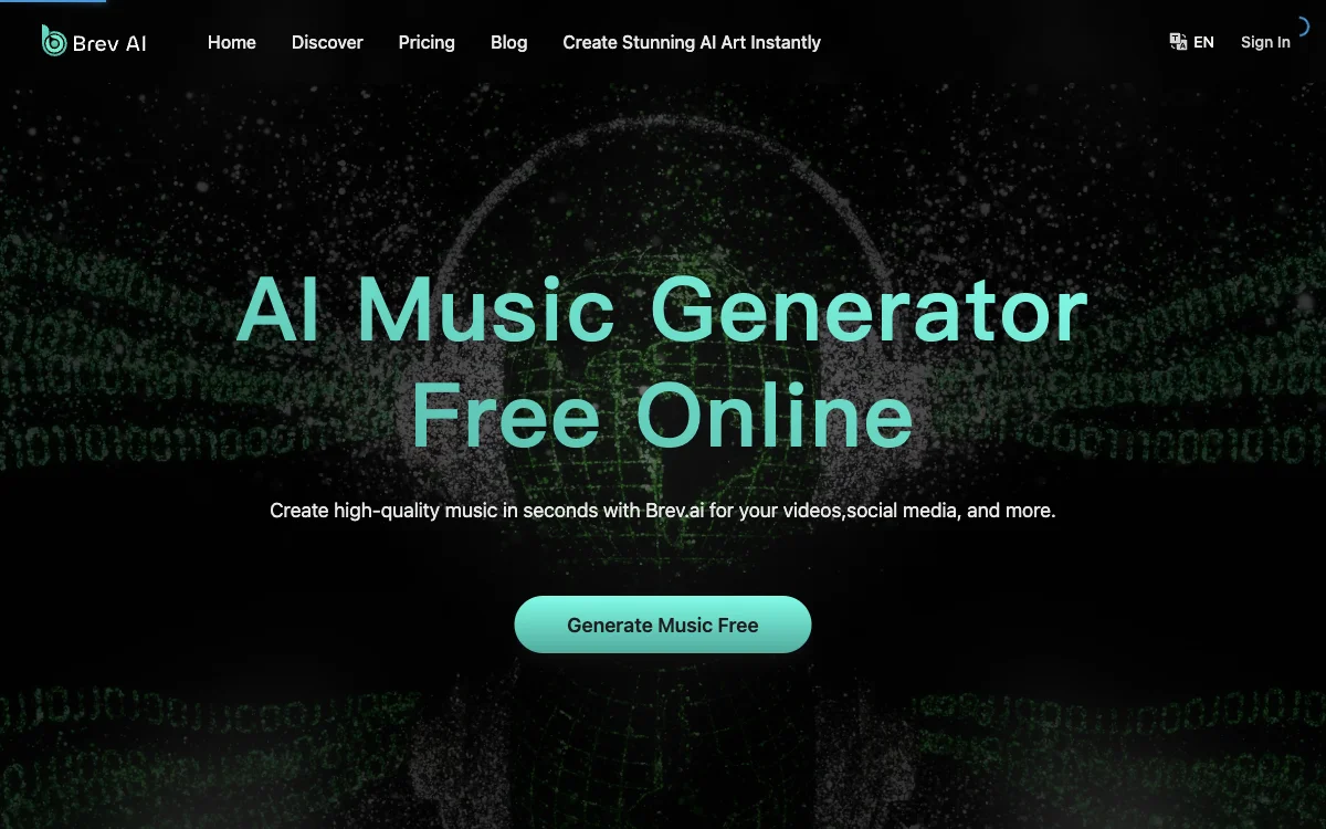 Brev.ai: สร้างเพลงด้วย AI ฟรีออนไลน์