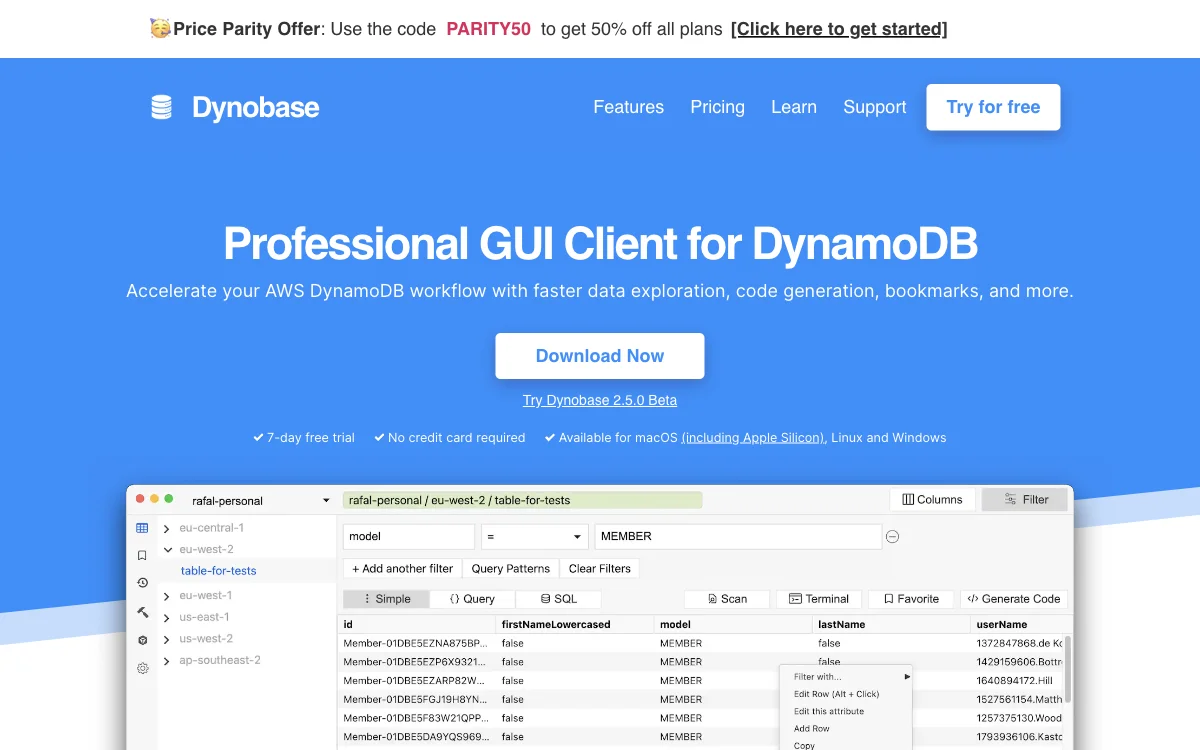 Dynobase：提升 DynamoDB 工作效率的神器