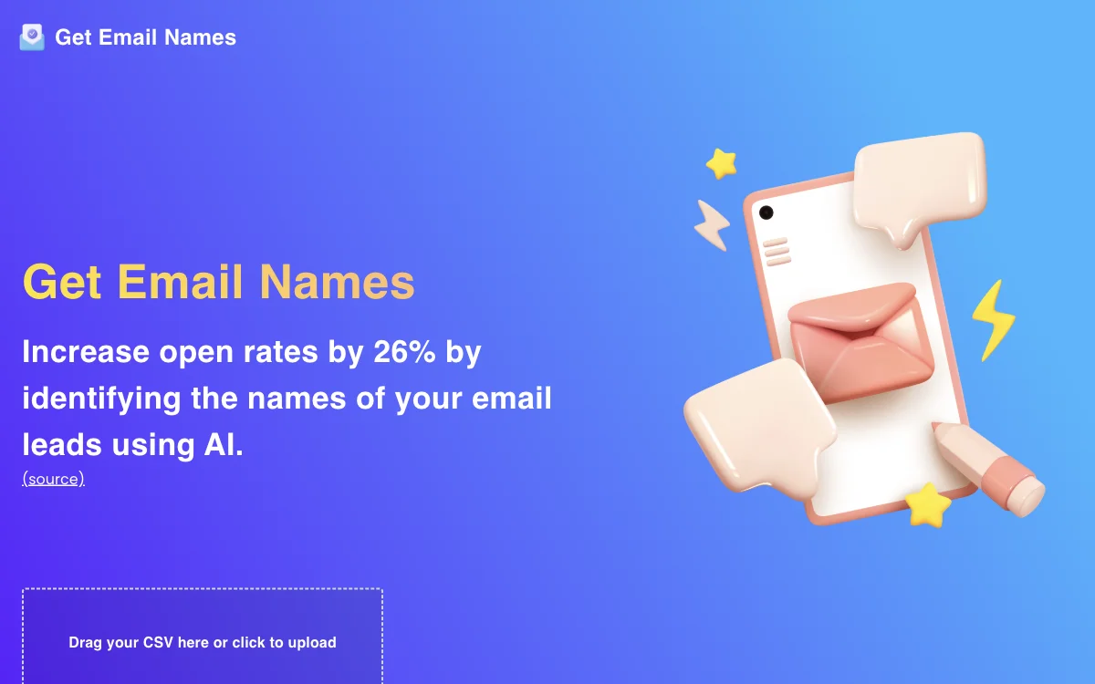 Get Email Names：AI 助力提升邮件打开率