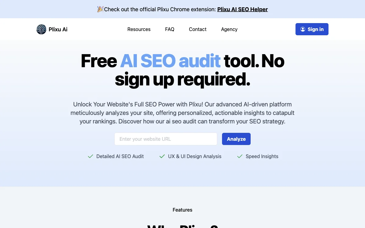 Plixu AI SEO Helper: Boost Your Website's Rankings with AI