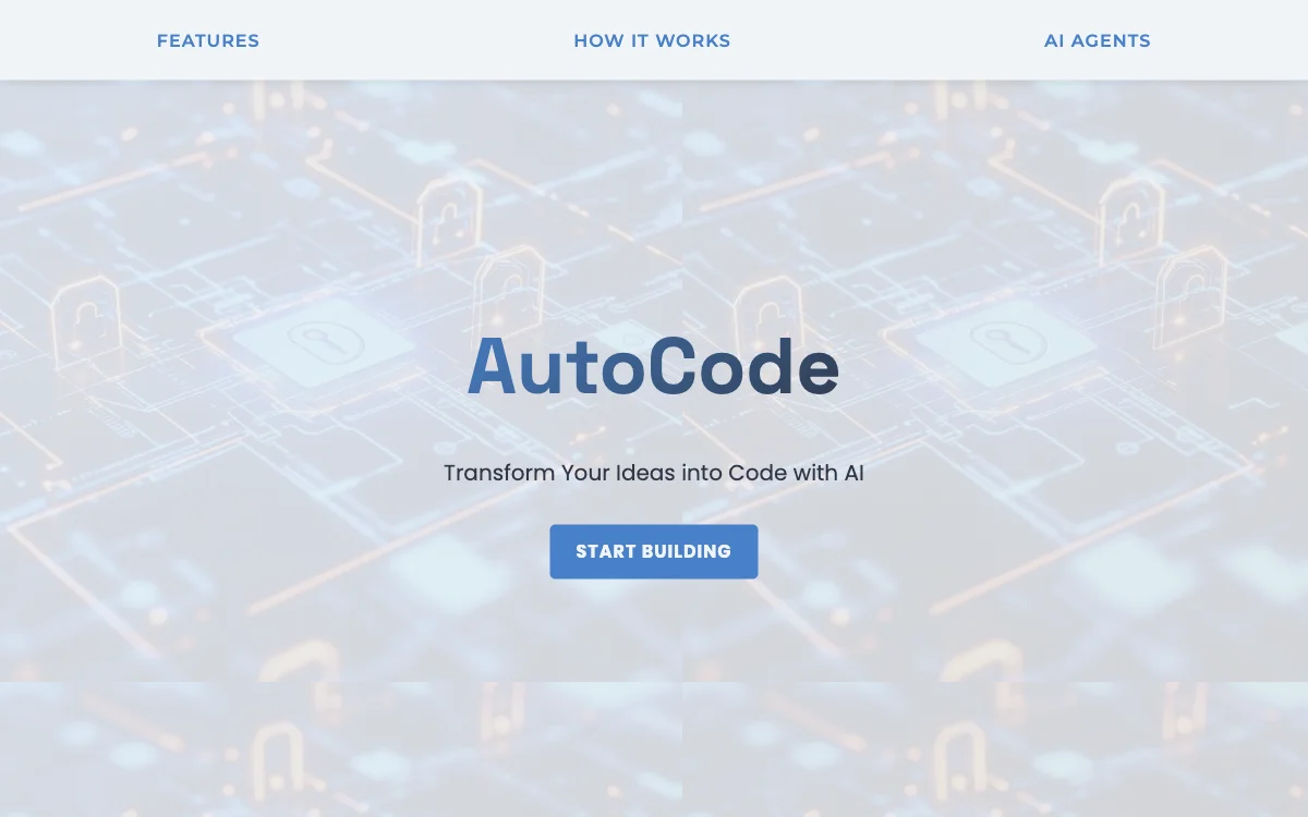 AutoCode - Sviluppo Software Intelligente