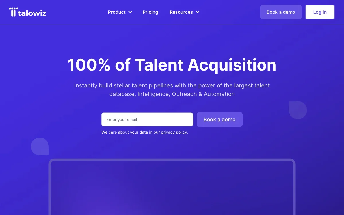 Talowiz: Your AI-Powered Solution for Automated Data-Driven Recruiting