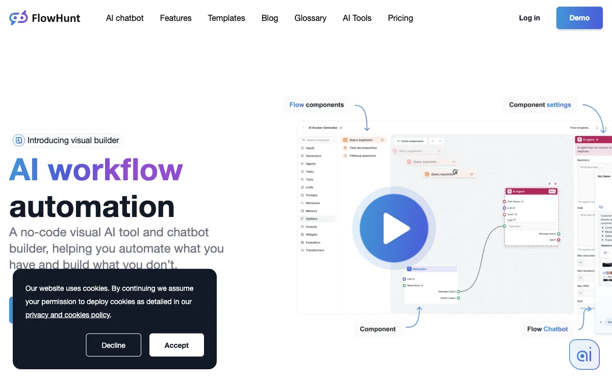 FlowHunt: Your All-in-One AI Tool for Automation and Chatbot Creation