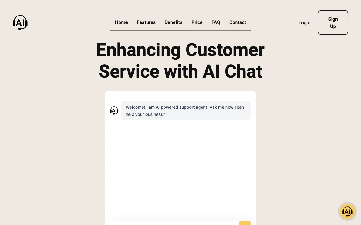 Small Business AI chat：24/7智能客服助力小企业发展