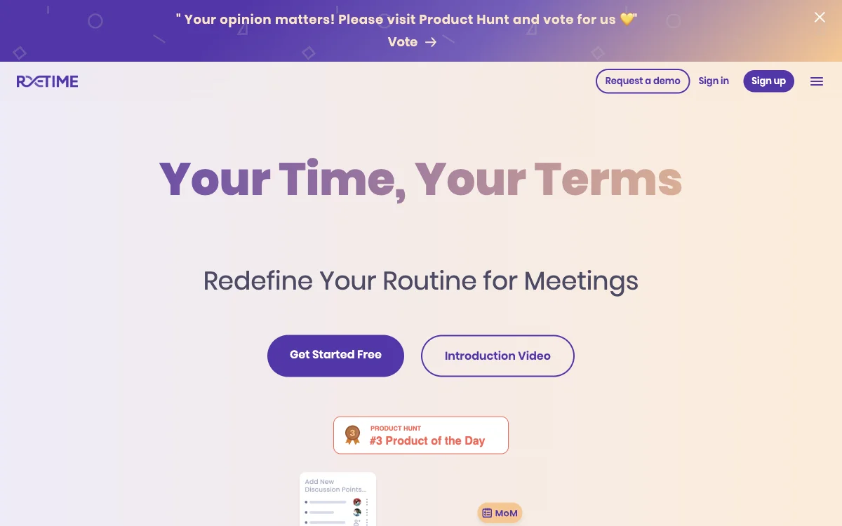 Retime: Simplify Meeting Scheduling with AI