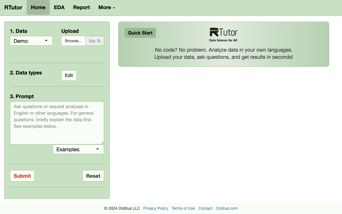 RTutor 2.00: Datenanalyse in mehreren Sprachen