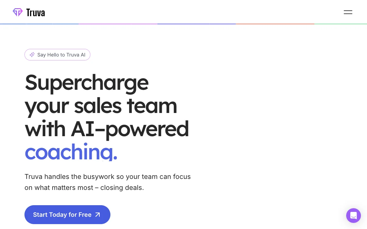 Truva AI: Supercharge Your Sales Team with AI-Powered Coaching