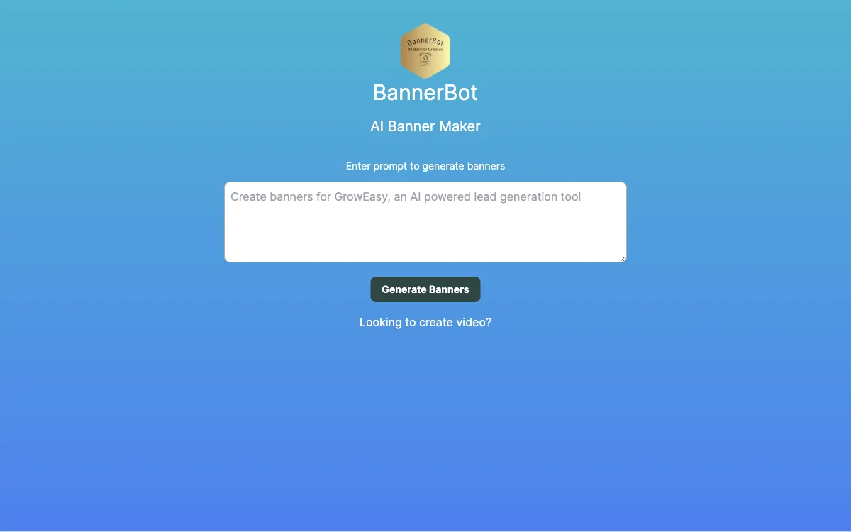 BannerBot - 免费AI横幅生成器，轻松打造吸睛宣传横幅